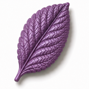 Cernit Metallic - Violet clay flower render