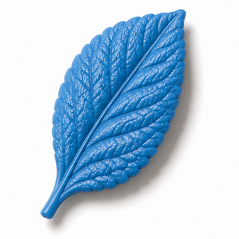 Cernit Opaline Primary Blue clay flower render