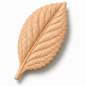 Cernit Opaline - Apricot, 2 oz clay flower render