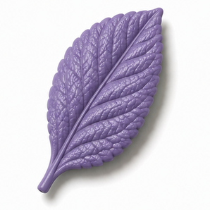 Cernit Opaline Violet clay flower render