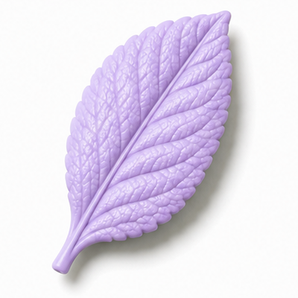 Cernit Number One Periwinkle clay flower render