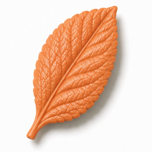Cernit Number One Orange clay flower render