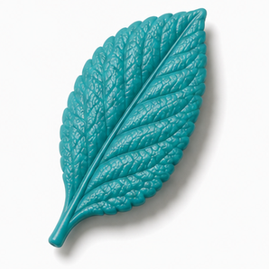 Cernit Translucent - Blue Turquoise clay flower render