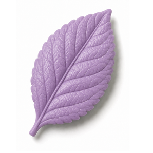 Cernit Translucent Violet clay flower render