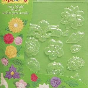 Clay Push Molds - Florals
