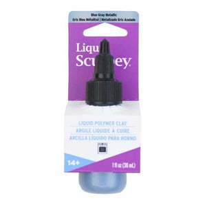 Liquid Sculpey - Blue Gray Metallic, 1 fl oz