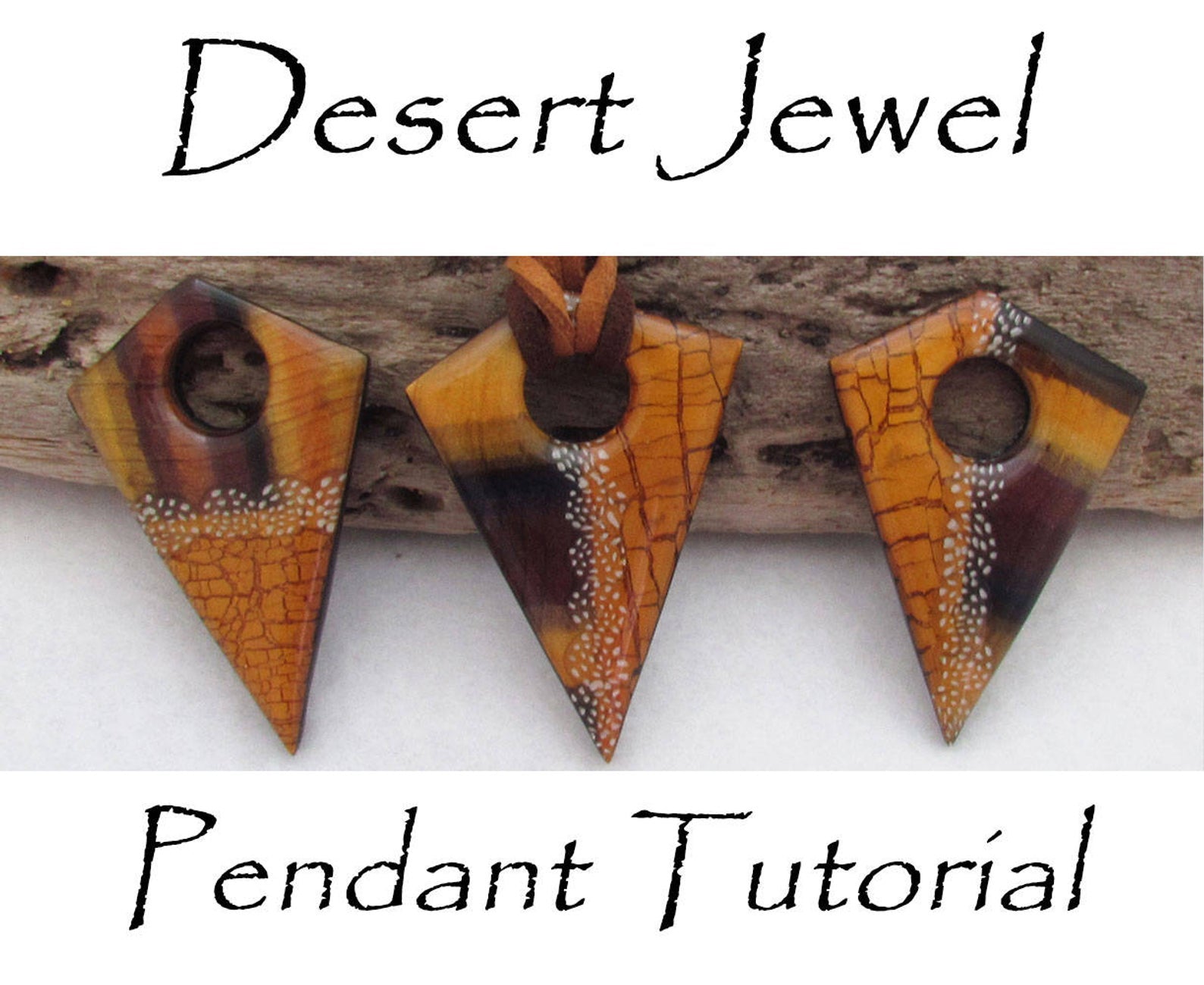 Desert Jewel Polymer Clay Video Tutorial