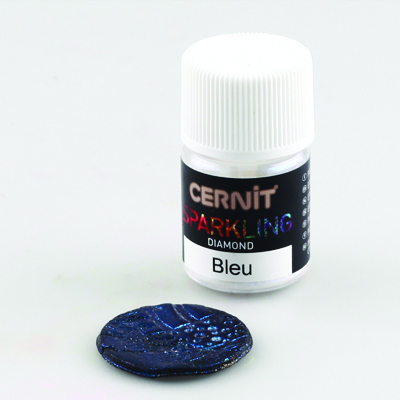 Cernit Diamond Powders - Blue, 5g