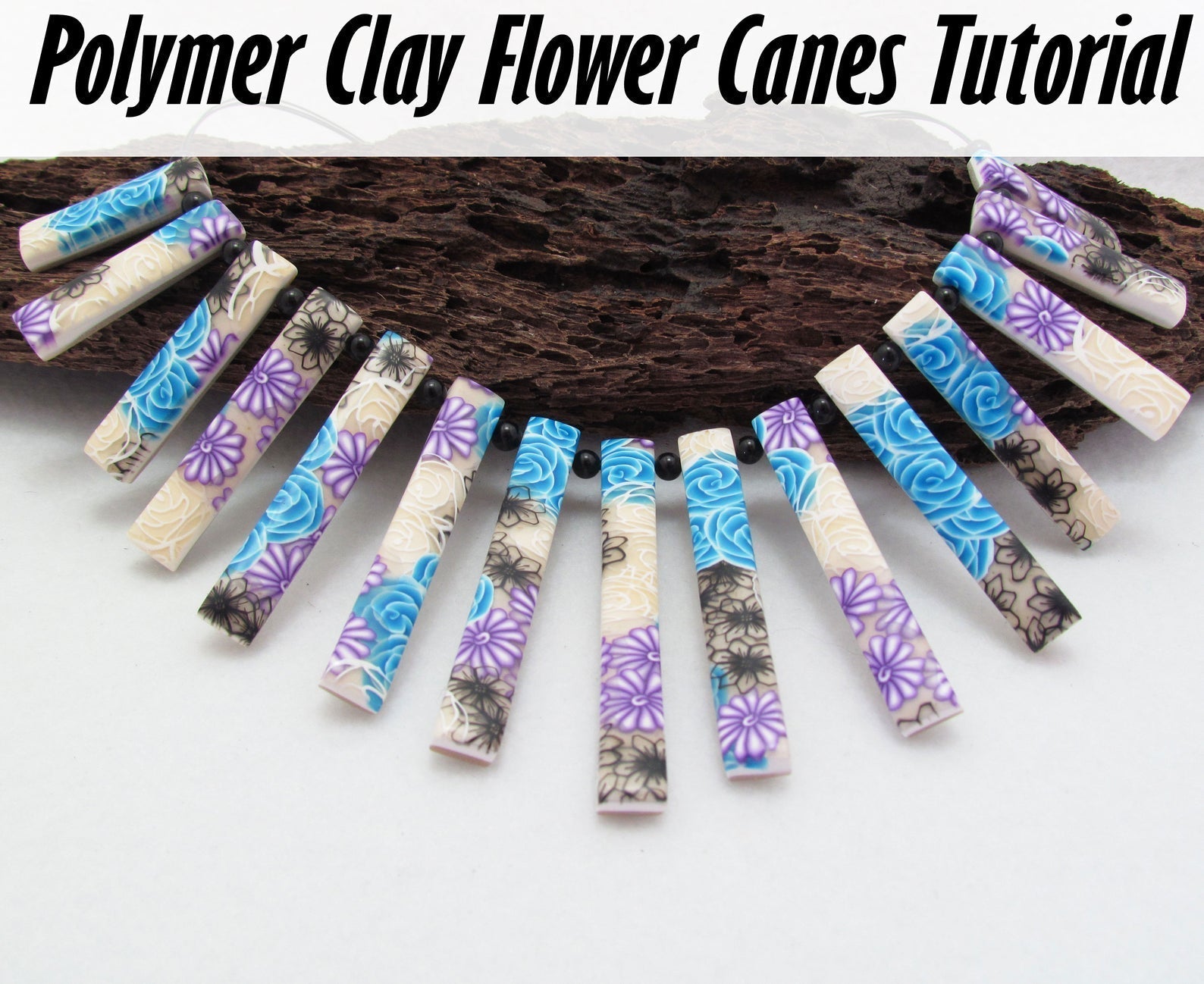 Blooming Flowers Polymer Clay Video Tutorial