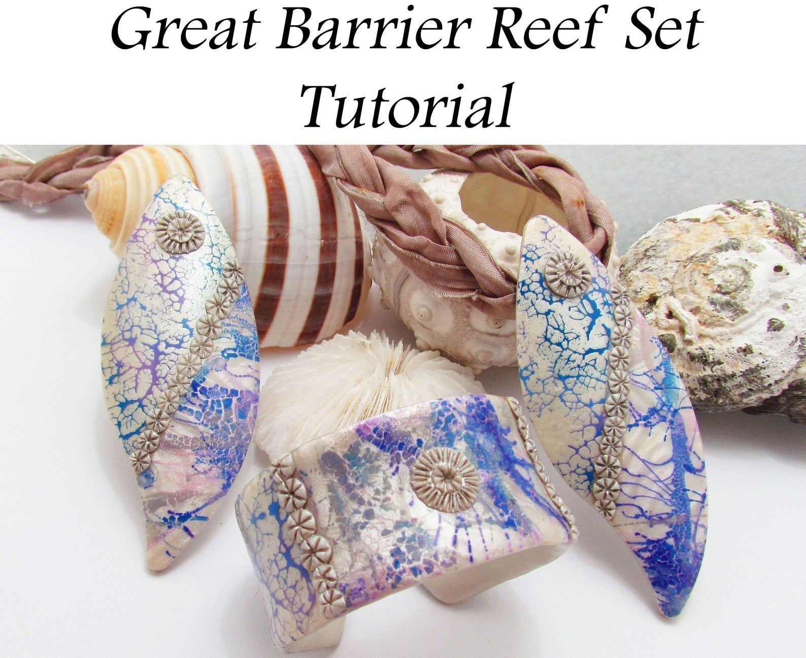 Great Barrier Reef Set Polymer Clay Video Tutorial