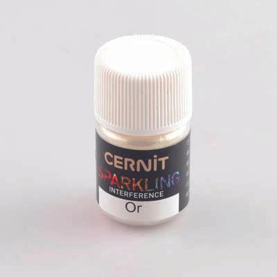 Cernit - Interference Powders - Gold, 5g