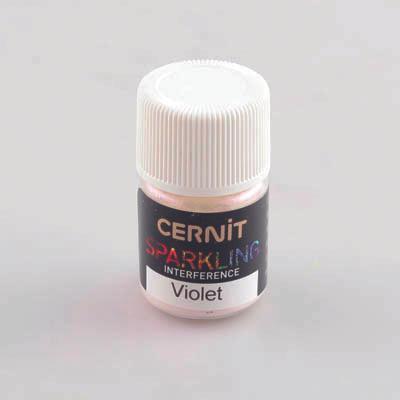 Cernit Interference Powders - Violet, 5g