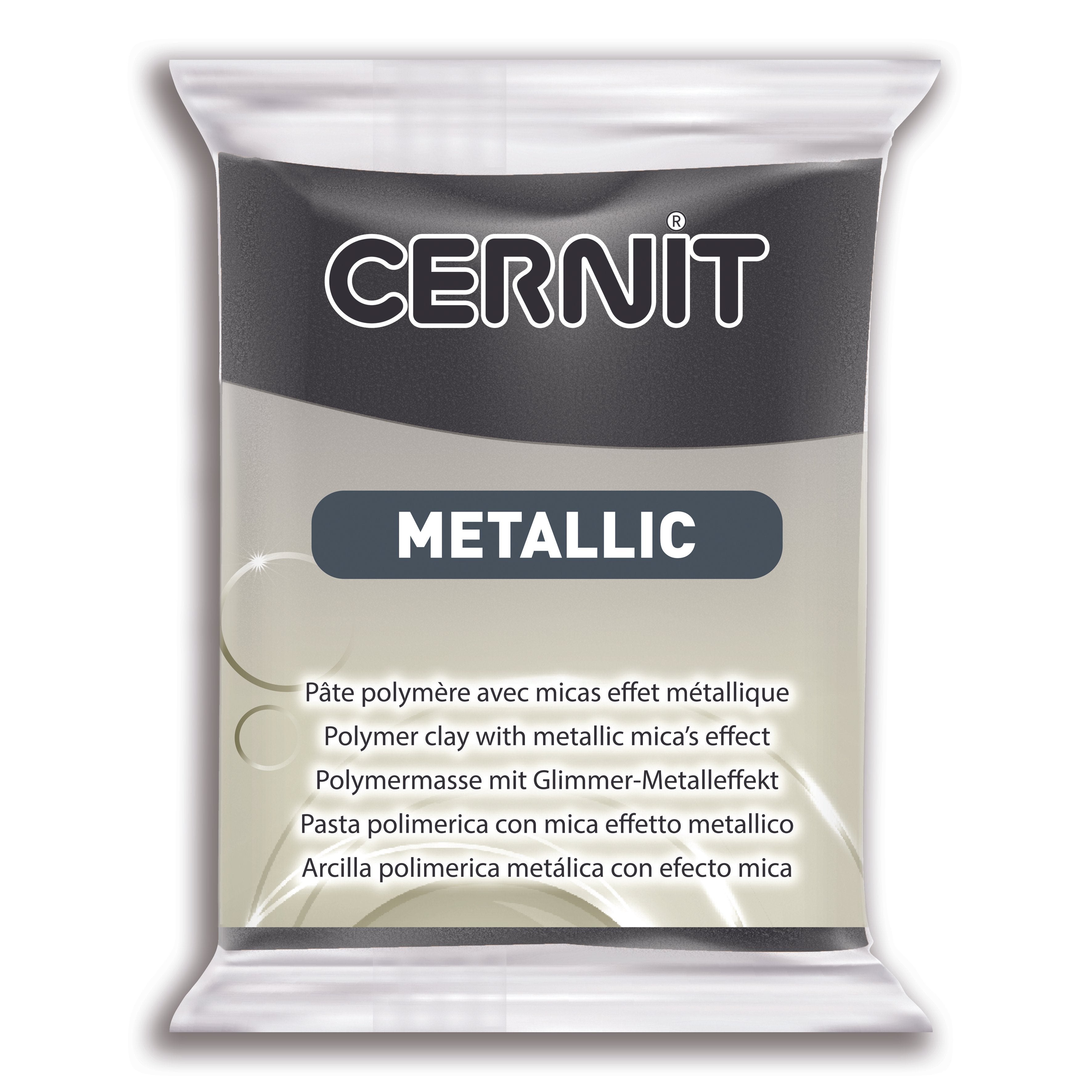 Cernit Metallic - Hematite, 2 oz
