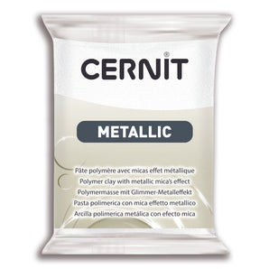 Cernit Metallic - Pearl White, 2 oz