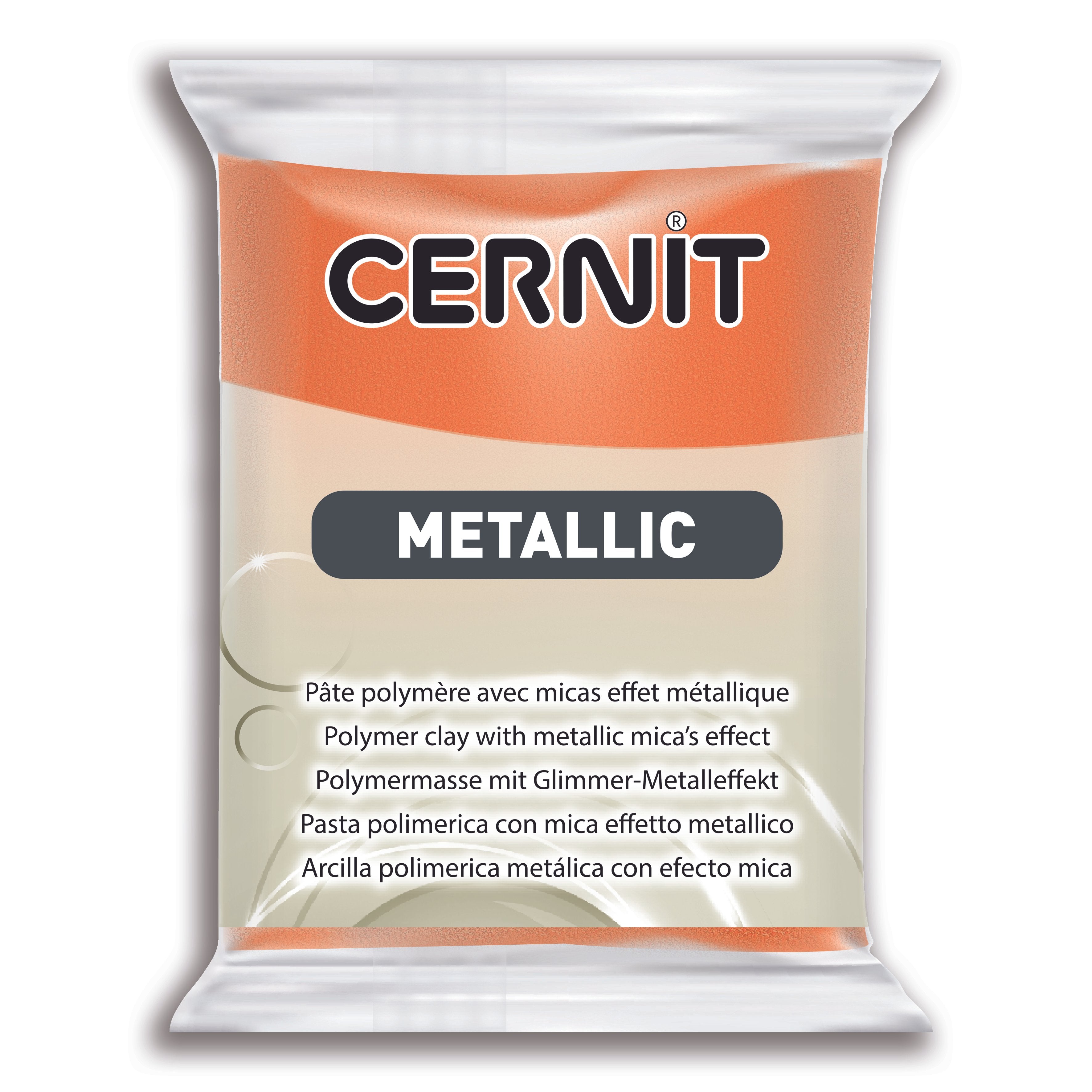 Cernit Metallic - Rust, 2 oz