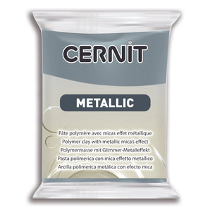 Cernit Metallic - Steel, 2 oz