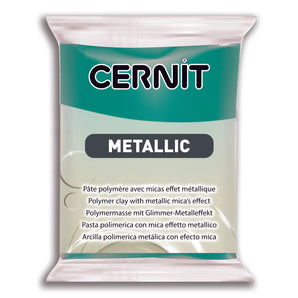 Cernit Metallic - Turquoise, 2 oz