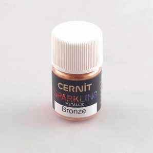 Cernit Metallic Powders - Bronze, 5g