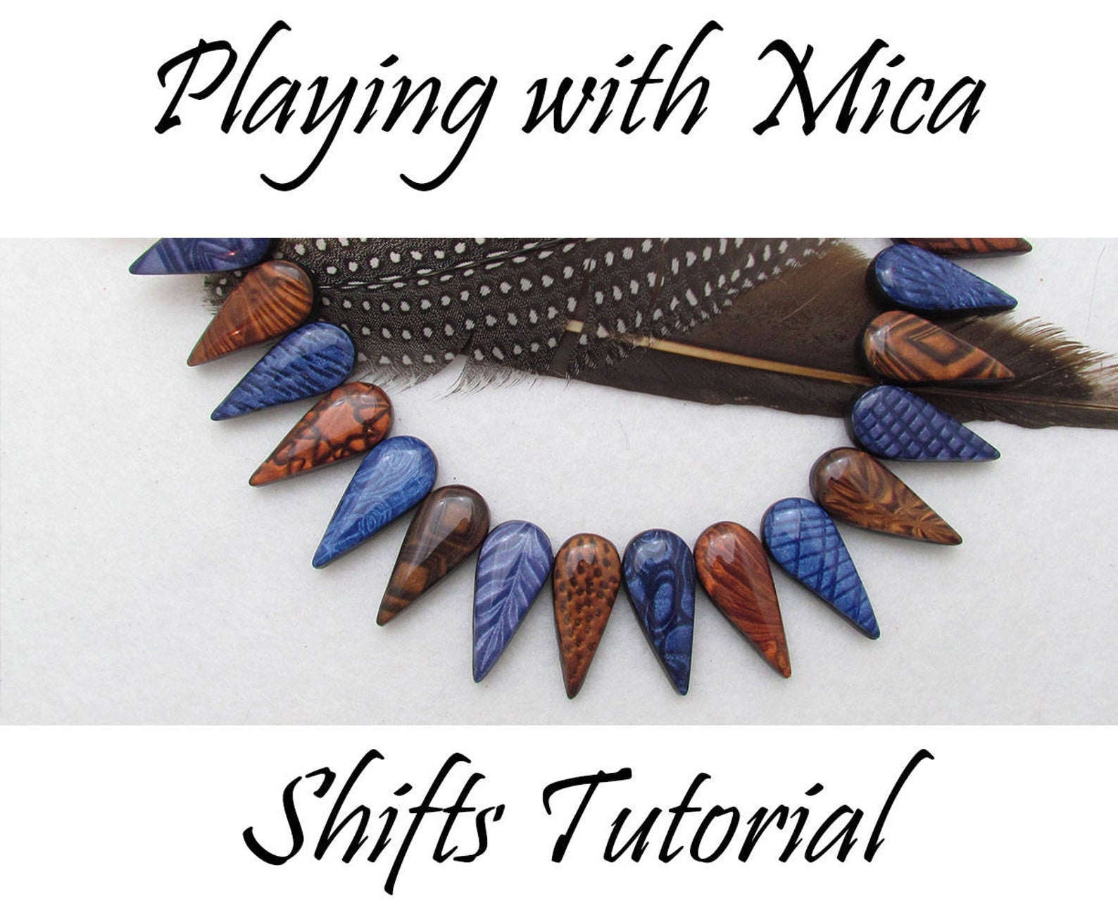 Playing with Mica Shifts Polymer Clay Video Tutorial