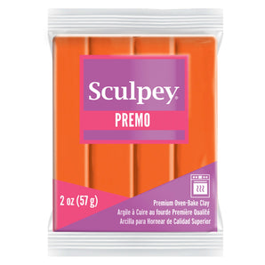 Sculpey Premo - Orange, 2 oz