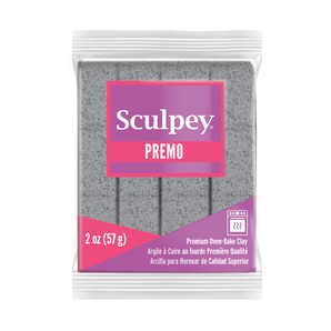 Sculpey Premo - Gray Granite, 2 oz