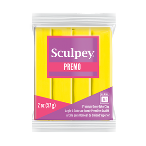 Sculpey Premo - Zinc Yellow Hue, 2 oz