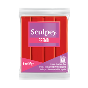 Sculpey Premo - Cadmium Red Hue, 2 oz