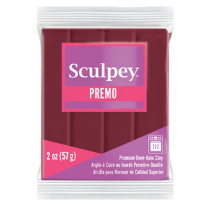 Sculpey Premo - Alizarin Crimson Hue, 2 oz