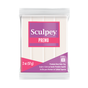 Sculpey Premo - White Translucent, 2 oz