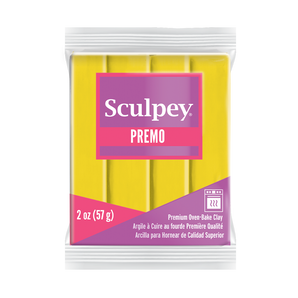 Sculpey Premo - Cadmium Yellow Hue, 2 oz