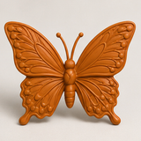 Sculpey Premo - Burnt Orange, 2 oz clay butterfly render