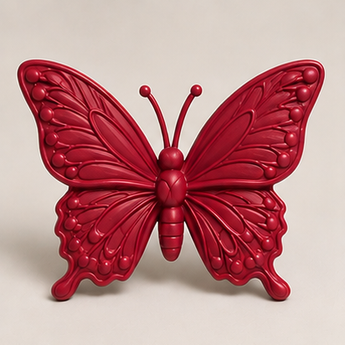 Sculpey Premo - Pomegranate, 2 oz clay butterfly render