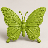 Sculpey Premo - Bright Green Pearl, 2 oz clay butterfly render