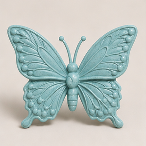 Sculpey Premo - Turquoise Granite, 2 oz clay butterfly render