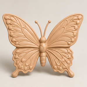 Sculpey Premo - Beige, 2 oz clay butterfly render