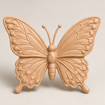 Sculpey Premo - Beige, 2 oz clay butterfly render