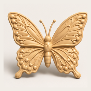 PE02_5093 Ecru Premo butterfly