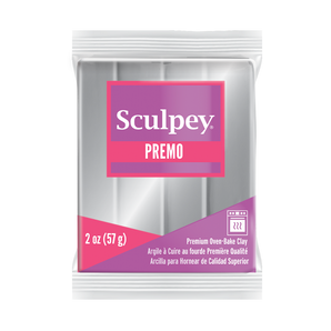 Sculpey Premo - Silver, 2 oz