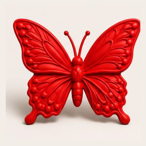 PE02_5382 Cadmium Red Hue Premo butterfly