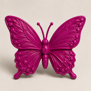 Sculpey Premo - Fuchsia, 2 oz clay butterfly render