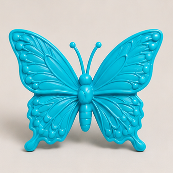 Sculpey Premo - Turquoise, 2 oz clay butterfly render