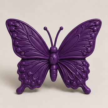 Sculpey Premo - Purple, 2 oz clay butterfly render