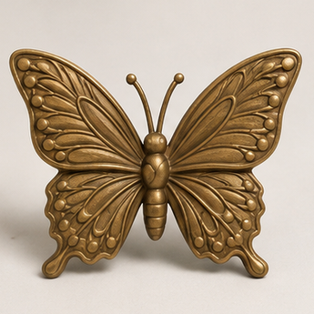 Sculpey Premo - Antique Gold, 2 oz clay butterfly render