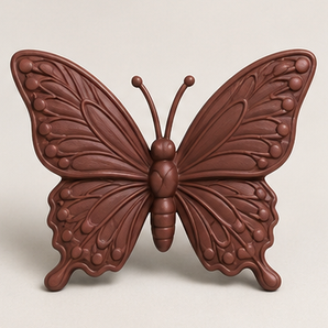 Sculpey Premo - Bronze, 2 oz clay butterfly render