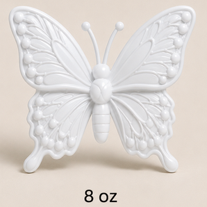 PE08-5001 White Premo butterfly