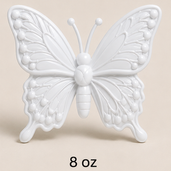 PE08-5001 White Premo butterfly