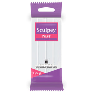 Sculpey Premo - White, 1 lb