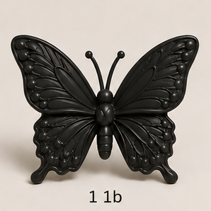 Sculpey Premo - Black, 1 lb clay butterfly render