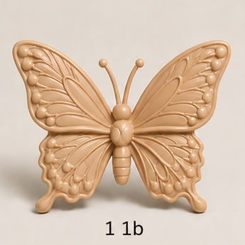 Sculpey Premo - Beige, 1 lb clay butterfly render