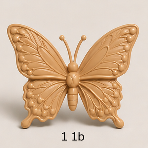 Sculpey Premo - Ecru, 1 lb clay butterfly render